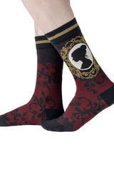 fun punk grunge crew socks from foot clothes