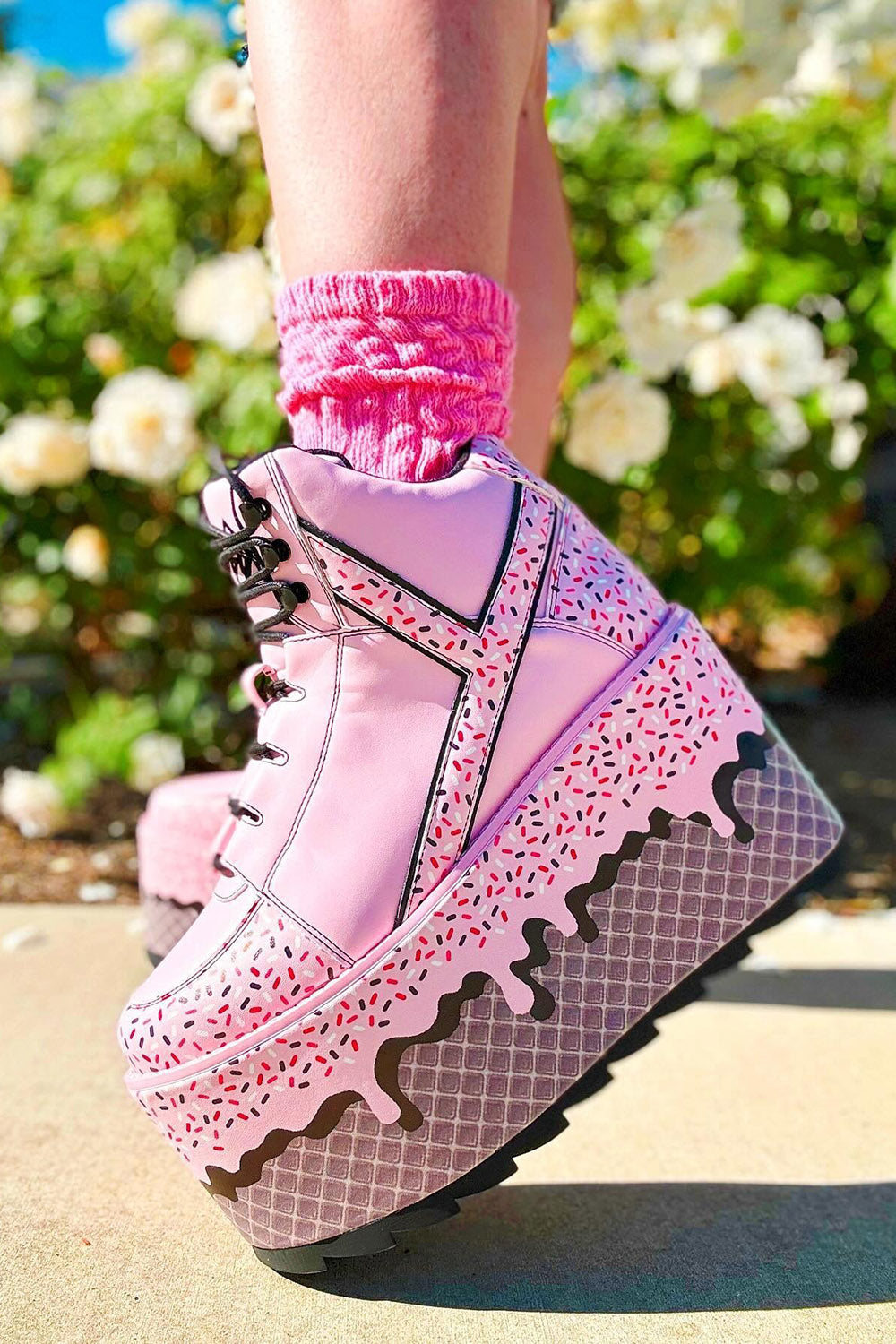 Qozmo Ice Cream Platforms [PINK/BLACK]