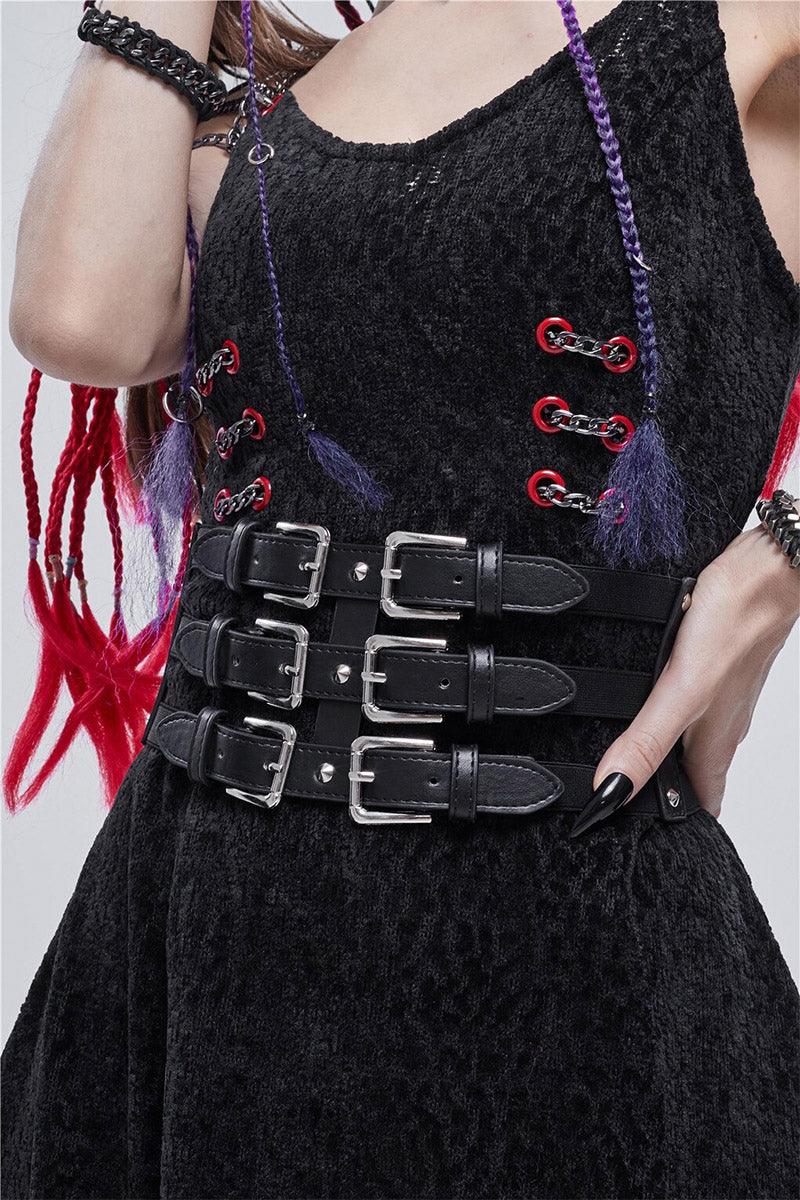 Can't Be Caged Corset Belt - belts - VampireFreaks - Devil Fashion