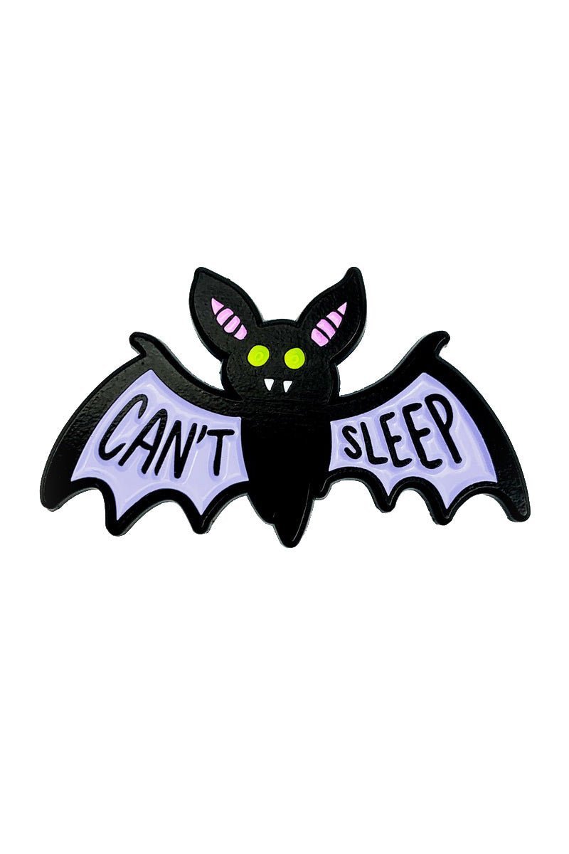 Can't Sleep Enamel Pin - pins & patches - VampireFreaks - Band of Weirdos