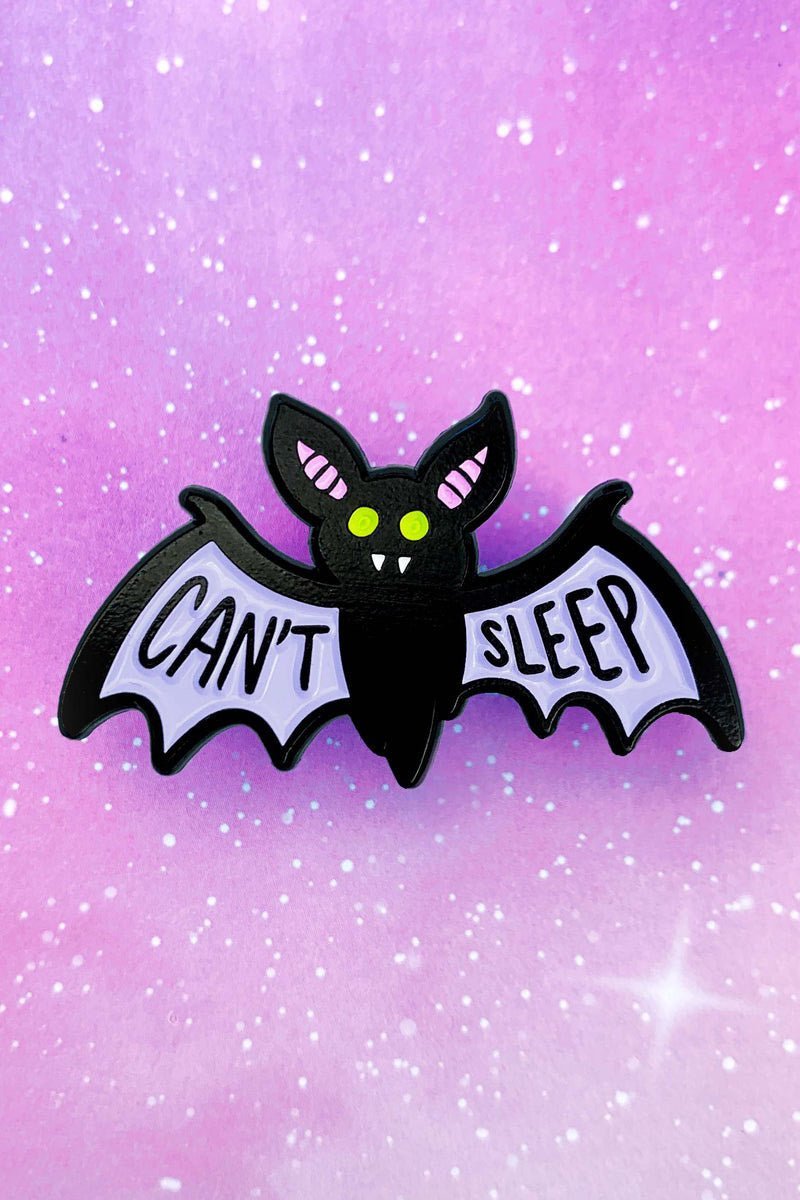 Can't Sleep Enamel Pin - pins & patches - VampireFreaks - Band of Weirdos