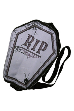 Spooky Rip Coffin Insulated Lunch Bag