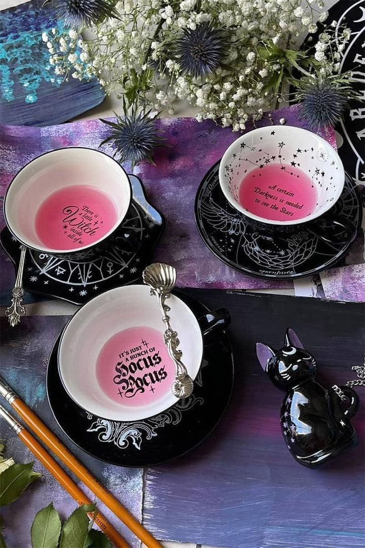 Cast Spells Teacup & Saucer - housewares - VampireFreaks - Killstar