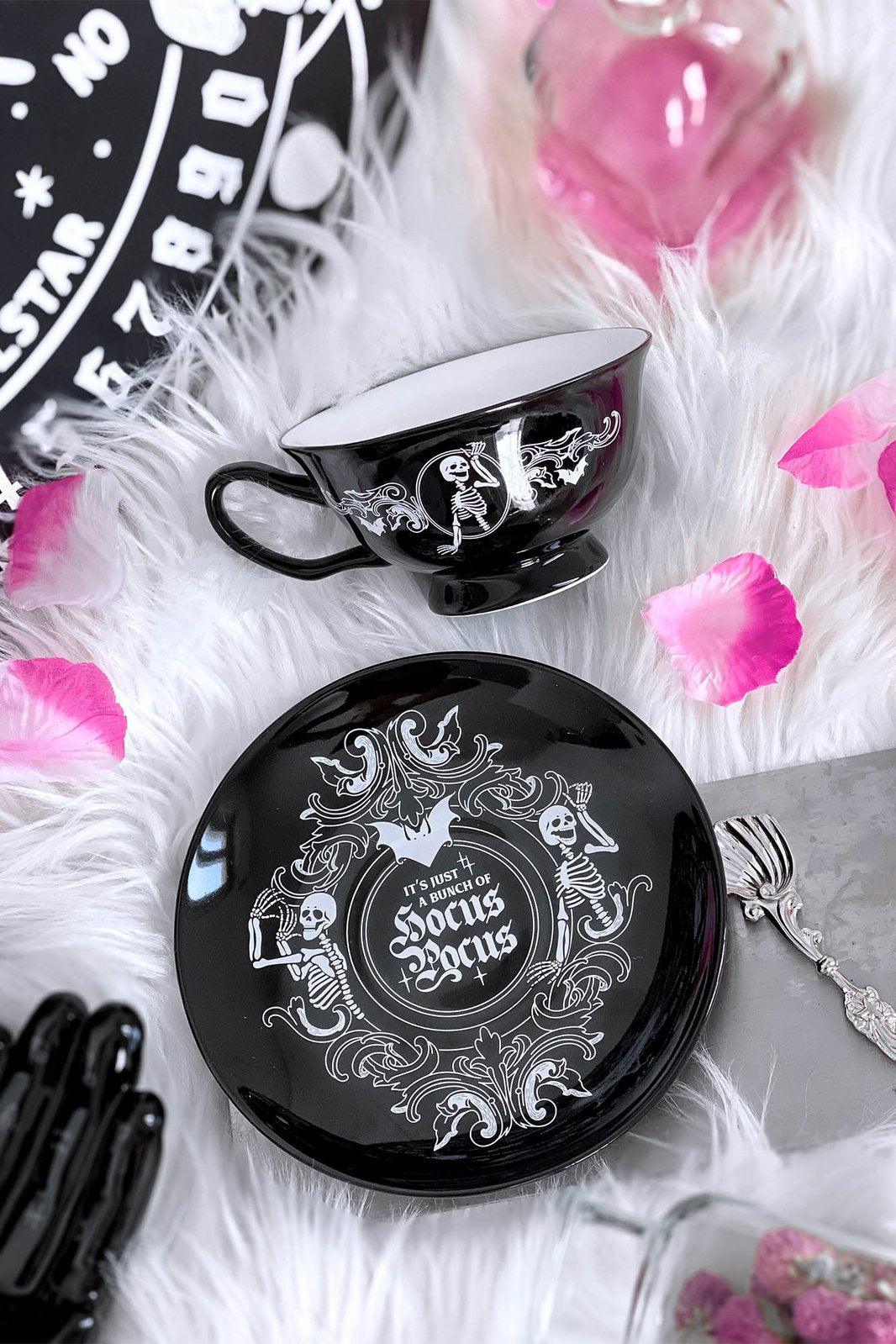 Cast Spells Teacup & Saucer - housewares - VampireFreaks - Killstar