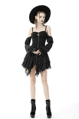Casting Spells Crescent Dress - dresses - VampireFreaks - Dark In Love