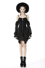 Casting Spells Crescent Dress - dresses - VampireFreaks - Dark In Love