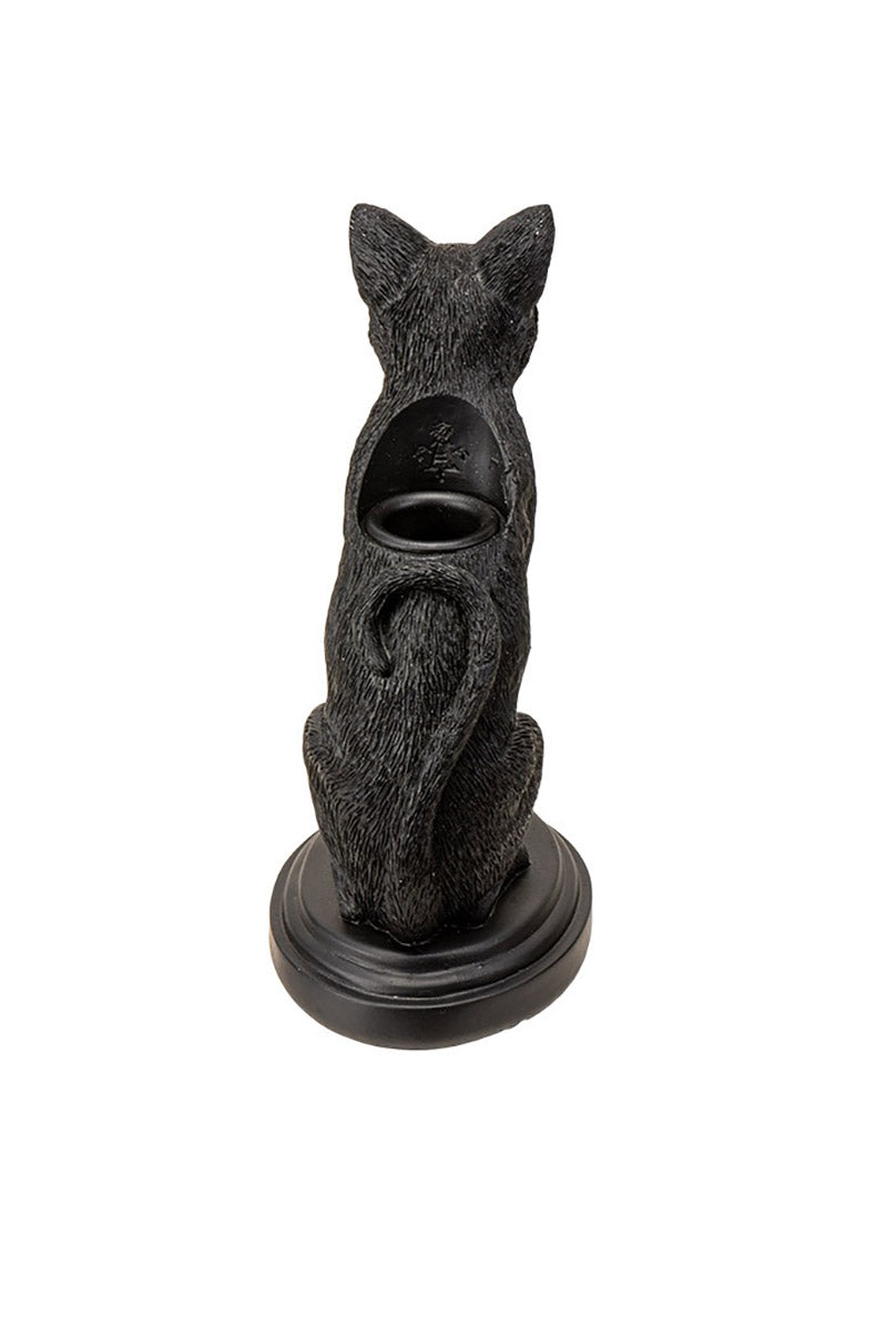 cat candle stand