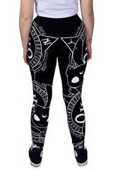 Cat Craft Leggings - womens bottoms - VampireFreaks - Poizen Industries