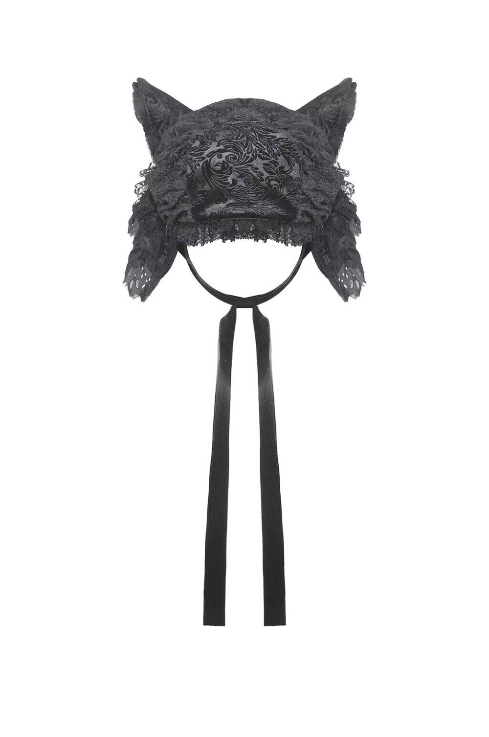 creepy cute cat bonnet