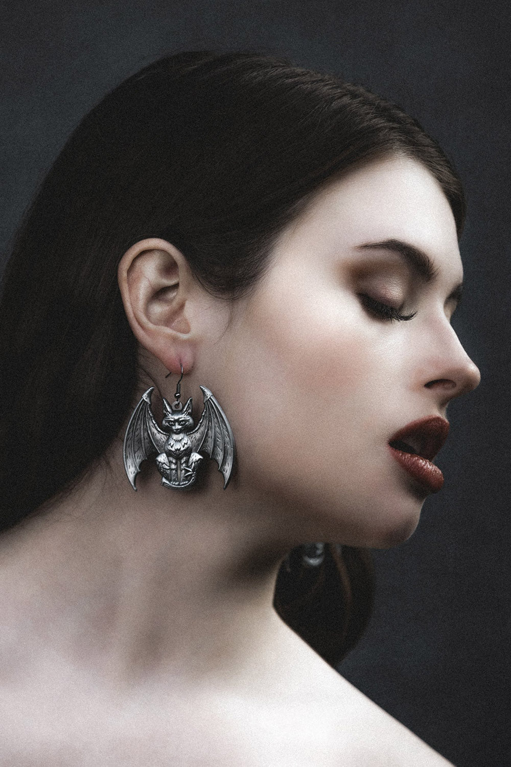 the pretty cult gargoyle earrings