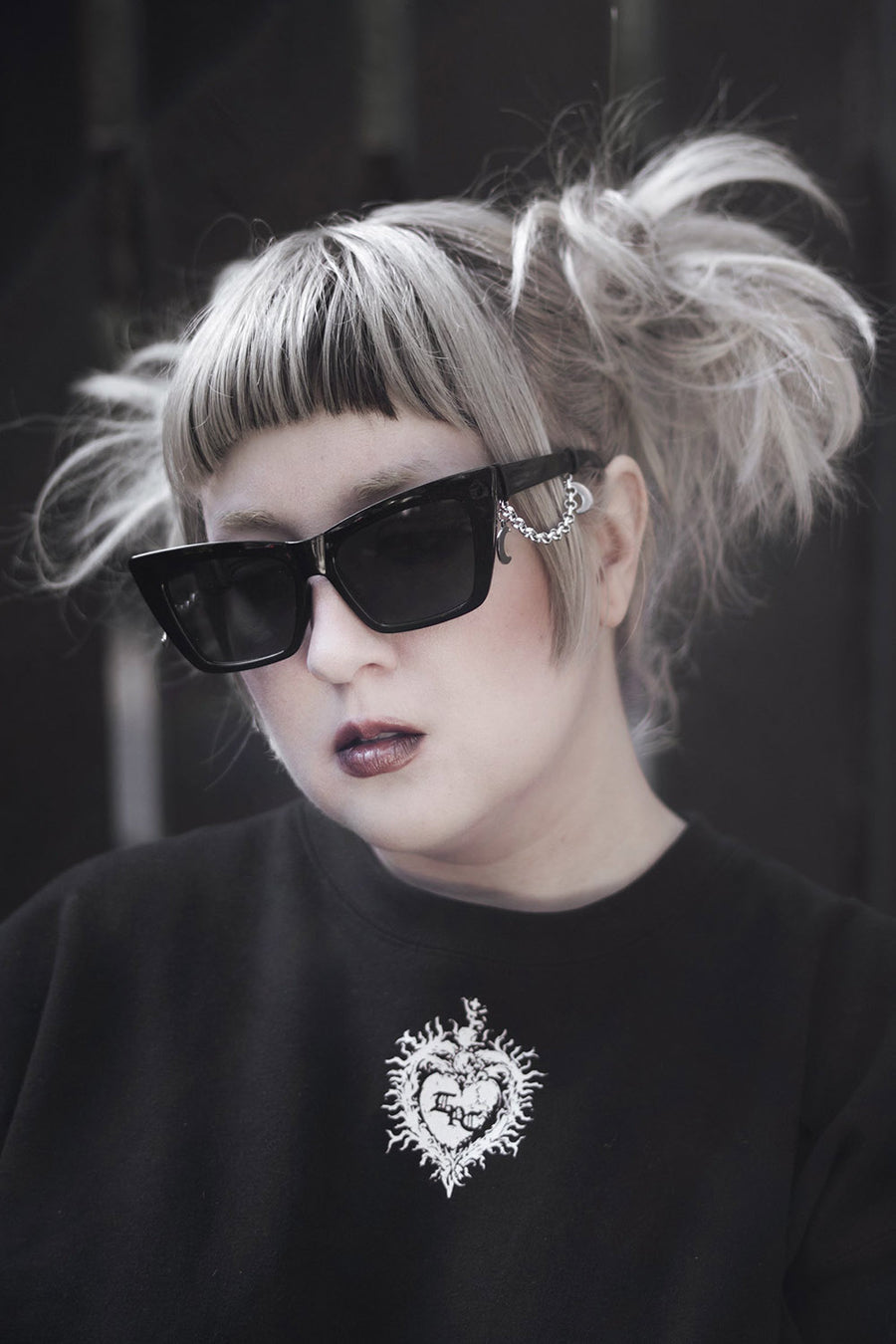 large cat eye sunglasses