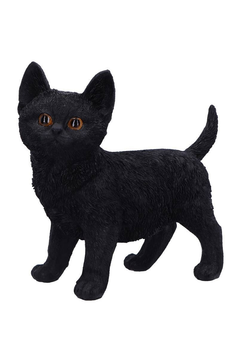 black cat statue