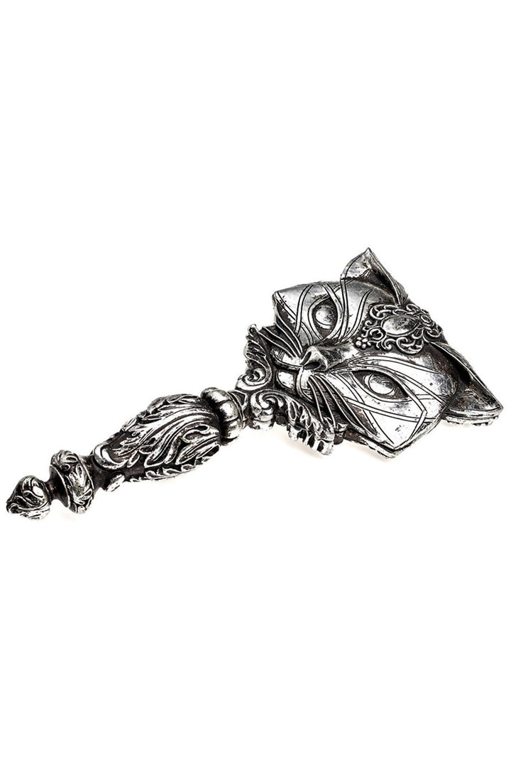 decorative ornate vampire hand cosmetic mirror 