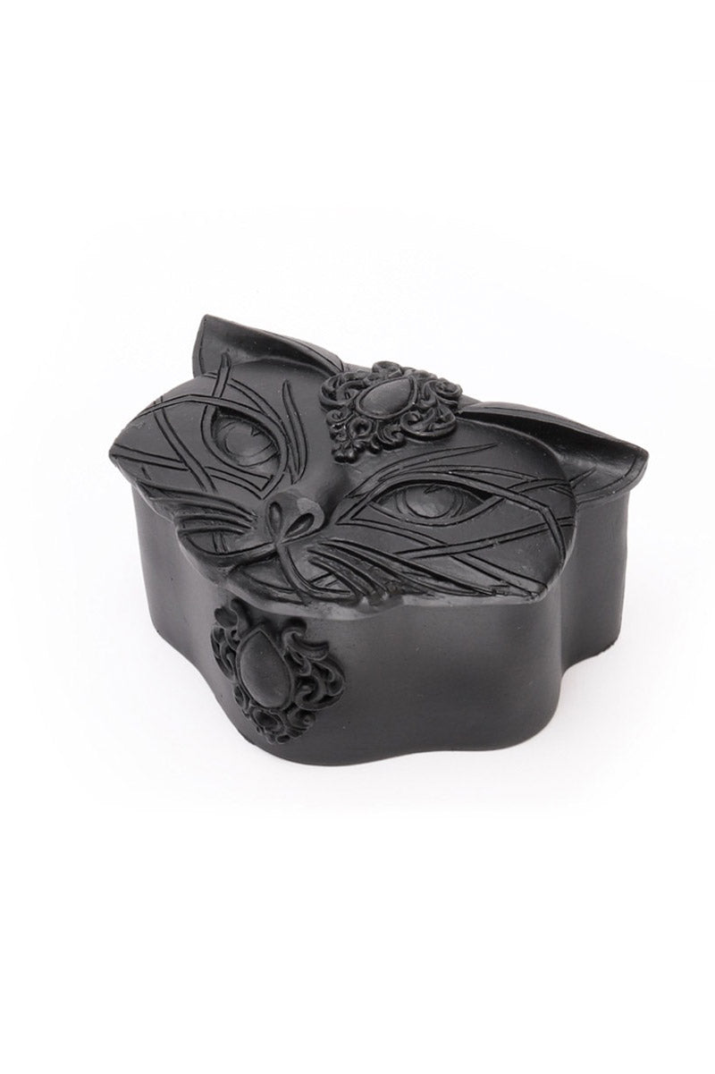 Sacred Cat Trinket Box [BLACK]