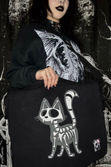 gothic cat bag