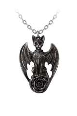 bat cat necklace