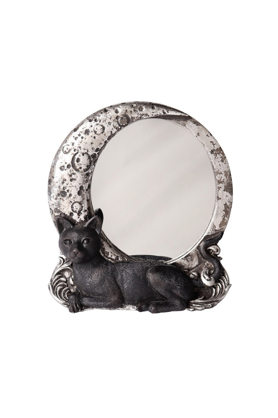 Cat on Moon Mirror - housewares - VampireFreaks - Alchemy