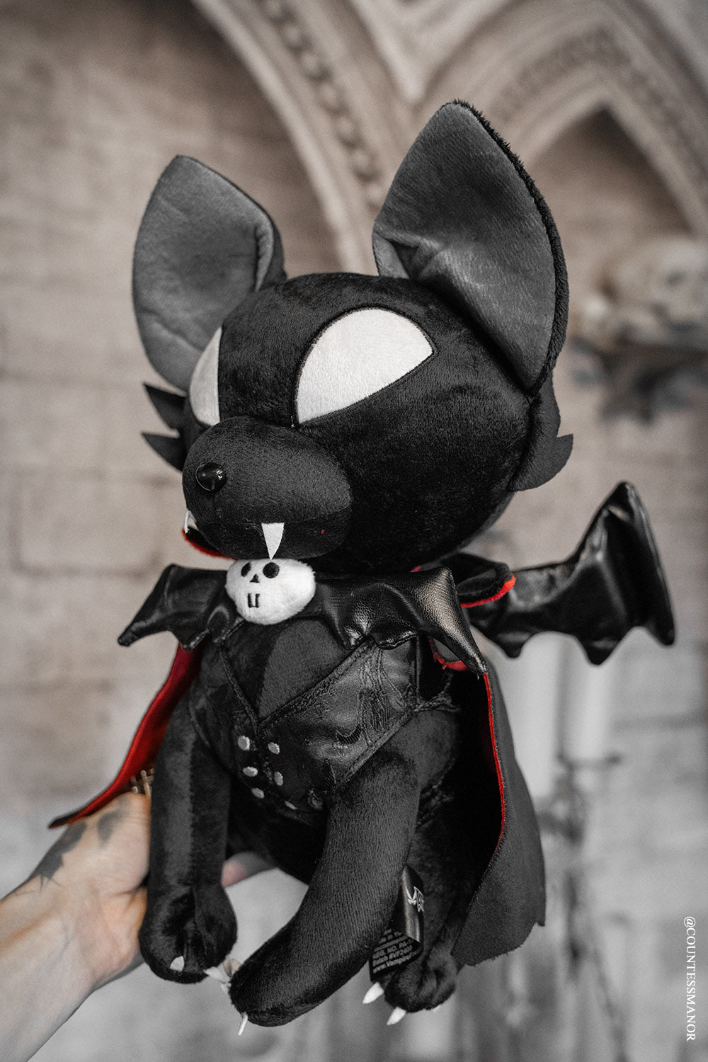 Vampire Kitty Plush Toy