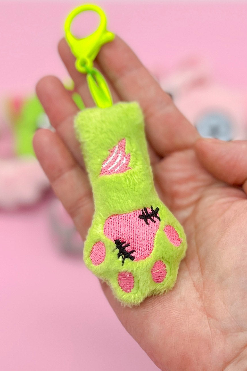 emo kitty cat paw plushie toy