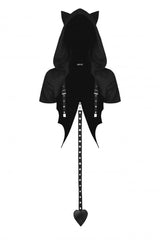 Cat Scratches Capelet - womens outerwear - VampireFreaks - Dark In Love