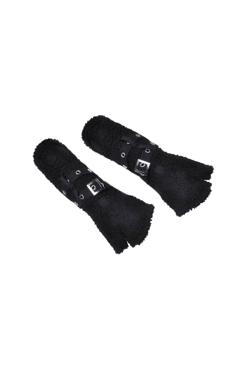 Cat Scratches Paw Print Gloves - gloves & armwarmers - VampireFreaks - Dark In Love