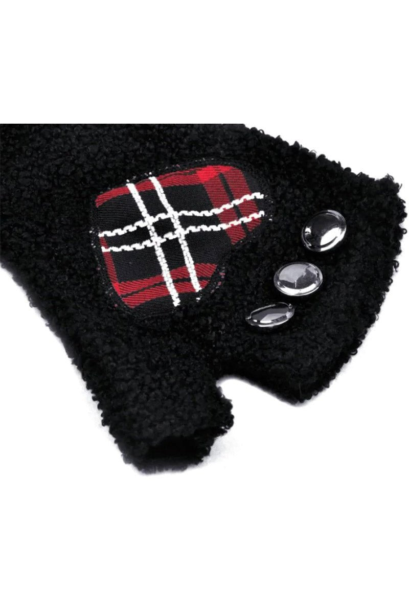 Cat Scratches Paw Print Gloves - gloves & armwarmers - VampireFreaks - Dark In Love