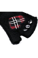 Cat Scratches Paw Print Gloves - gloves & armwarmers - VampireFreaks - Dark In Love