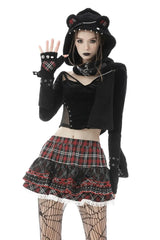Cat Scratches Paw Print Gloves - gloves & armwarmers - VampireFreaks - Dark In Love