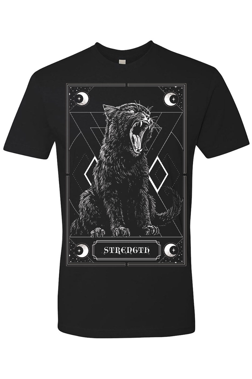 Strength Kitty Tarot T-shirt