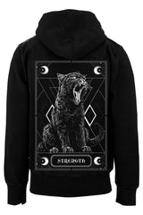 Strength Kitty Tarot Hoodie