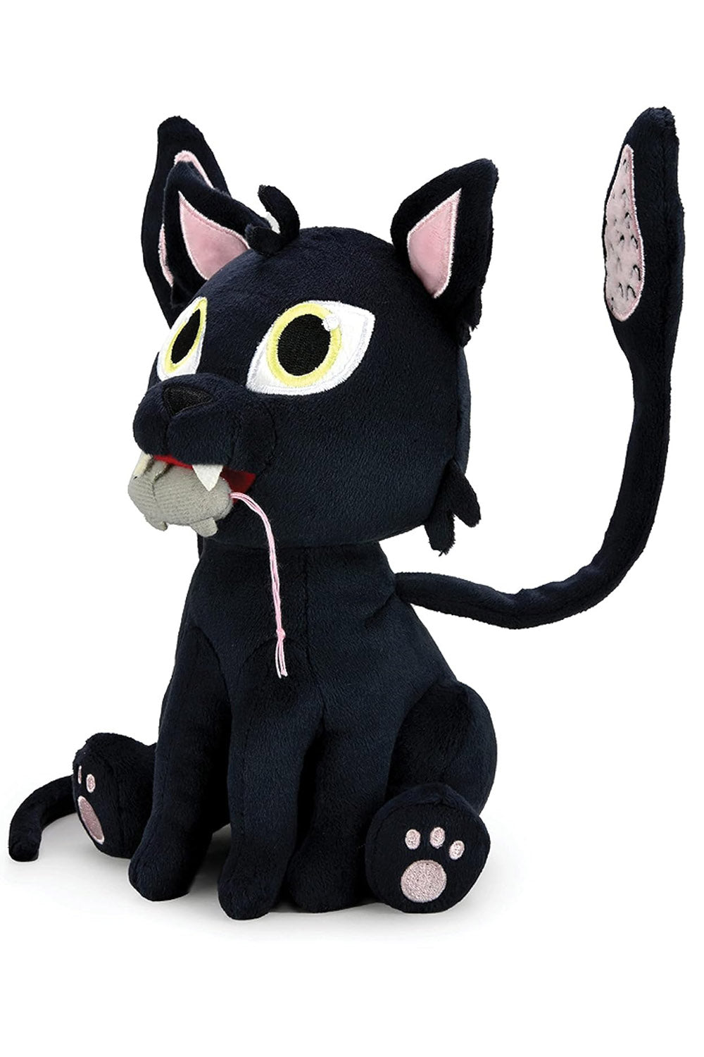 black dungeons and dragons tentacle cat plush