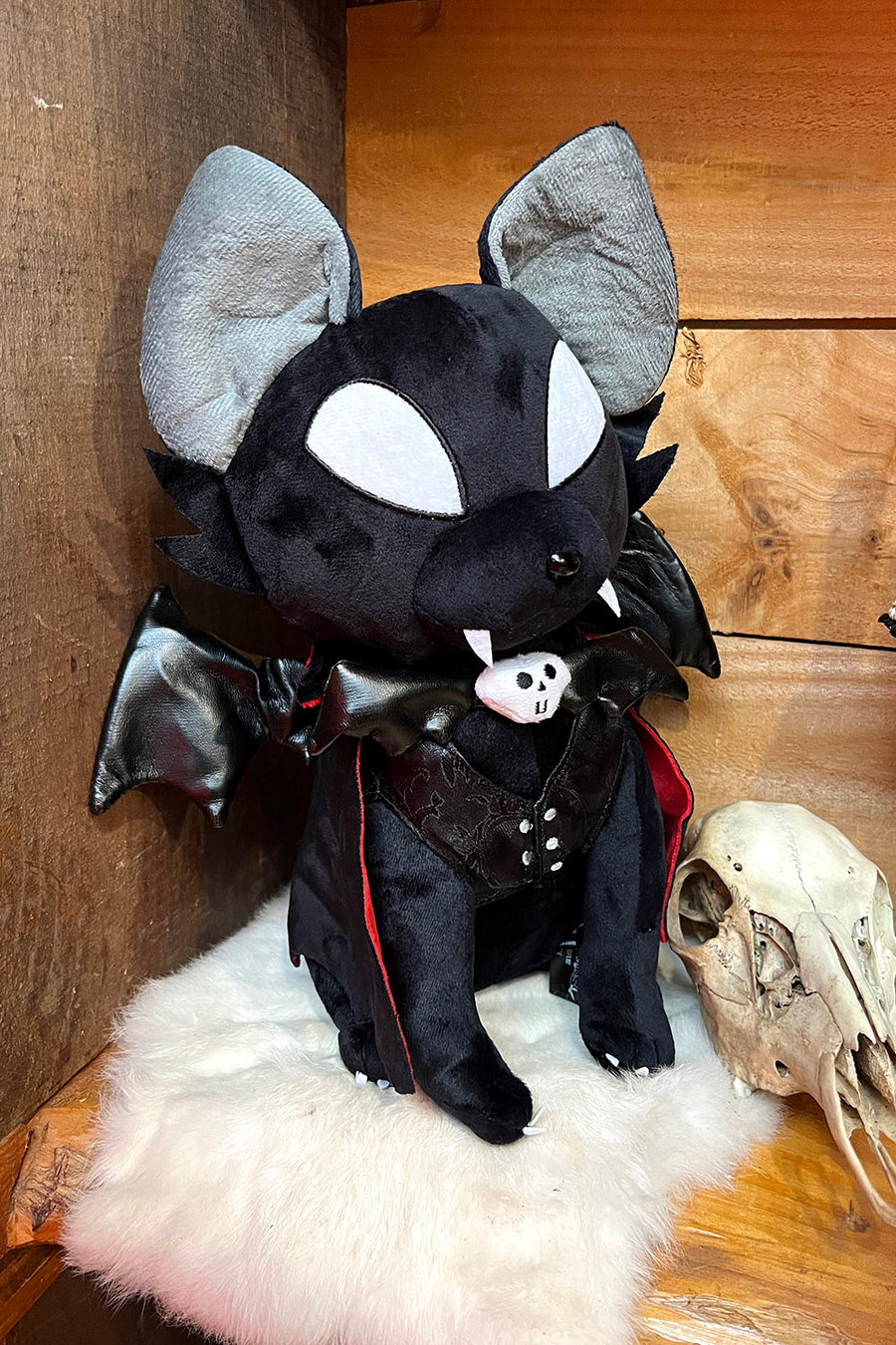 Vampire Kitty Plush Toy