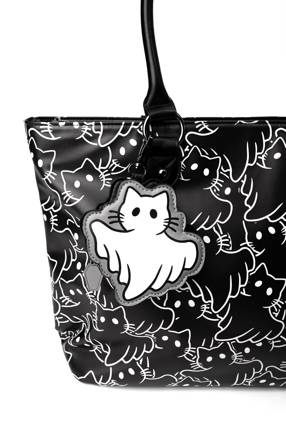 kawaii ghost cat coin purse