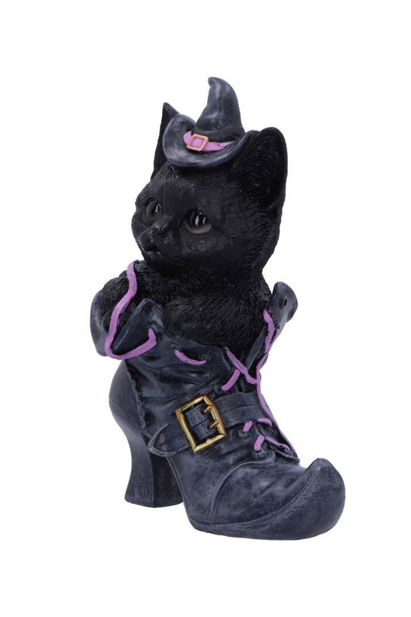 witch shoe statue