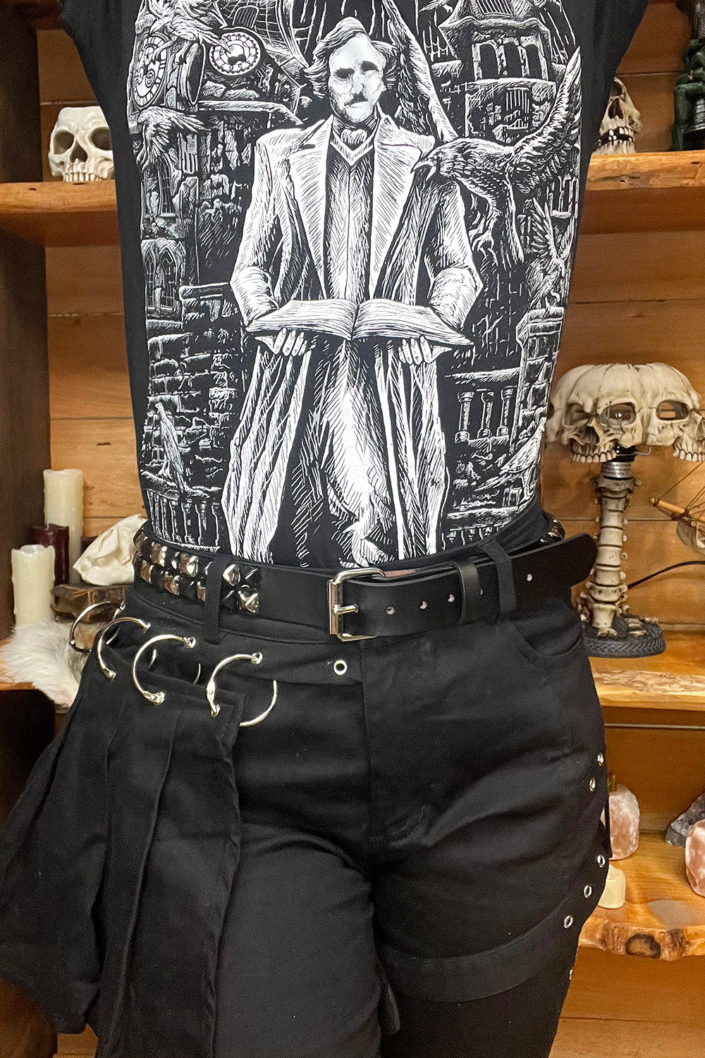 Catacombs Studded Belt [UNISEX] - belts - VampireFreaks - VampireFreaks
