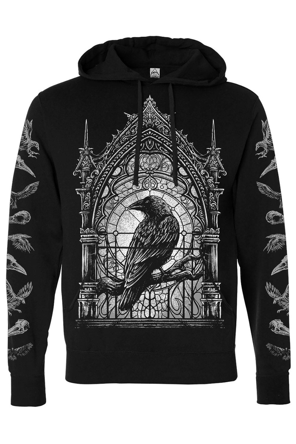 Warehouse スウェット サイズ42 McKesson Old Crow Cathedral Crow Hoodie – VampireFreaks