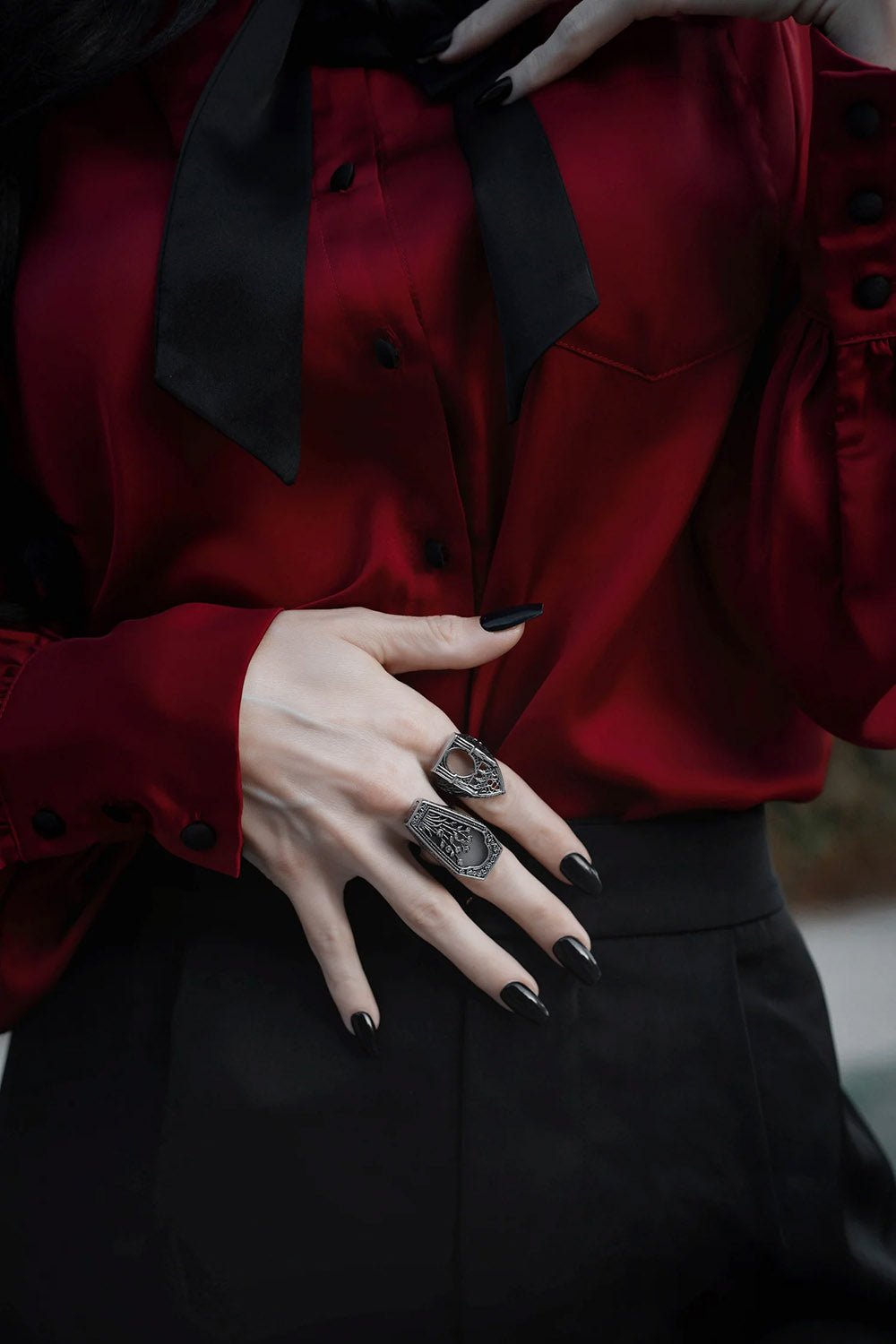 Cathedral Echoes Ring - jewelry - VampireFreaks - Lively Ghosts