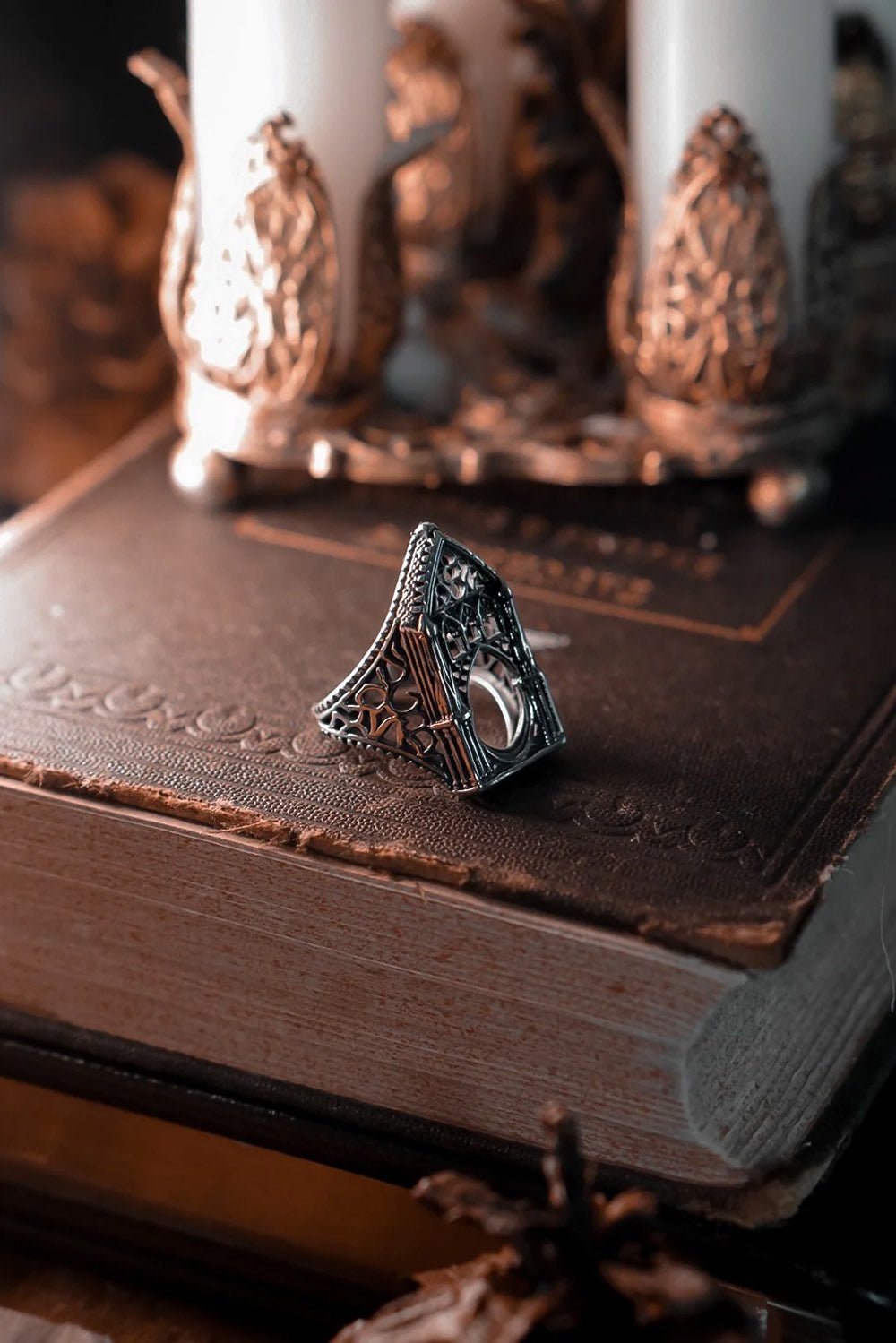 Cathedral Echoes Ring - jewelry - VampireFreaks - Lively Ghosts