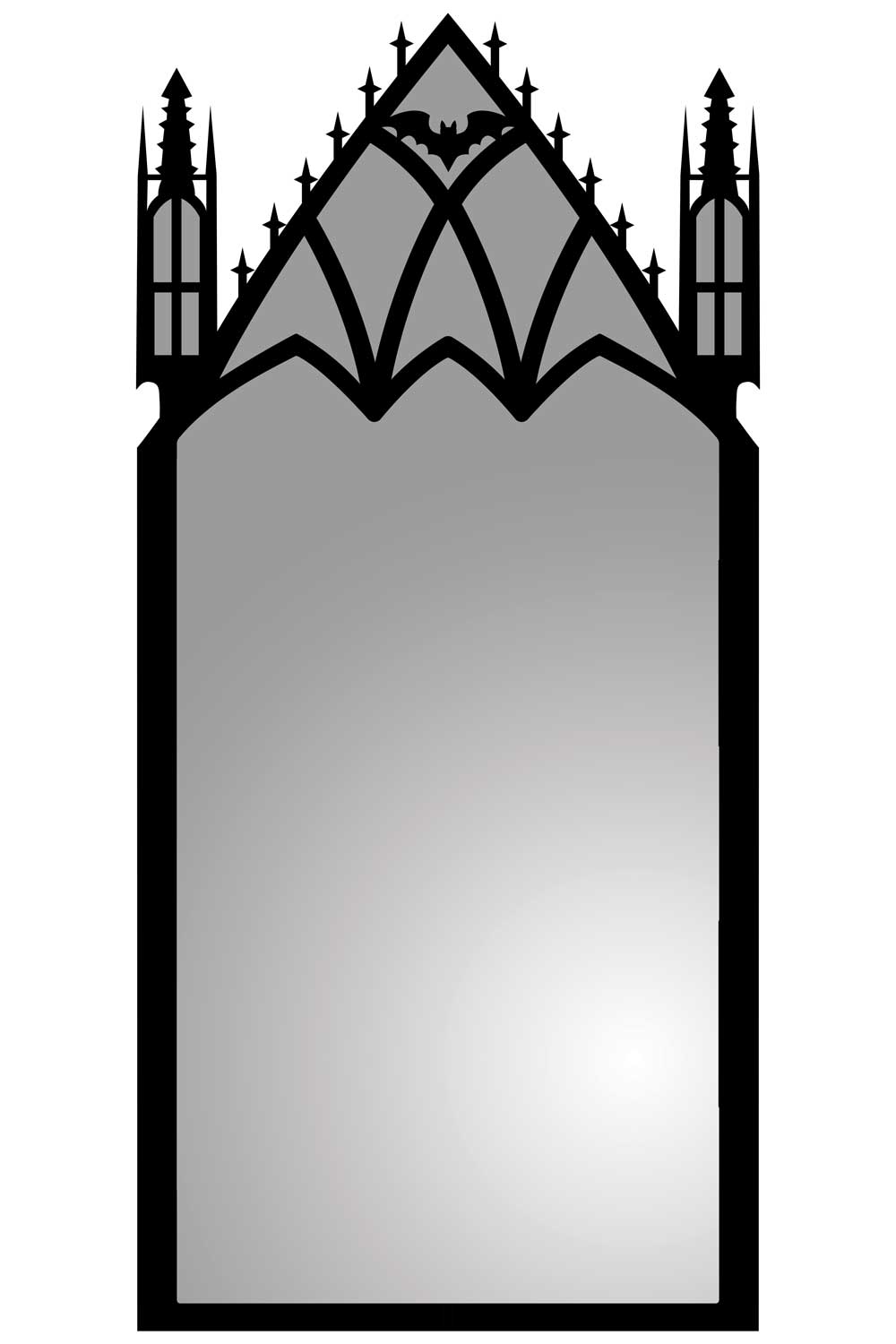 Goth Housewares Gothic Cathedral Mirror