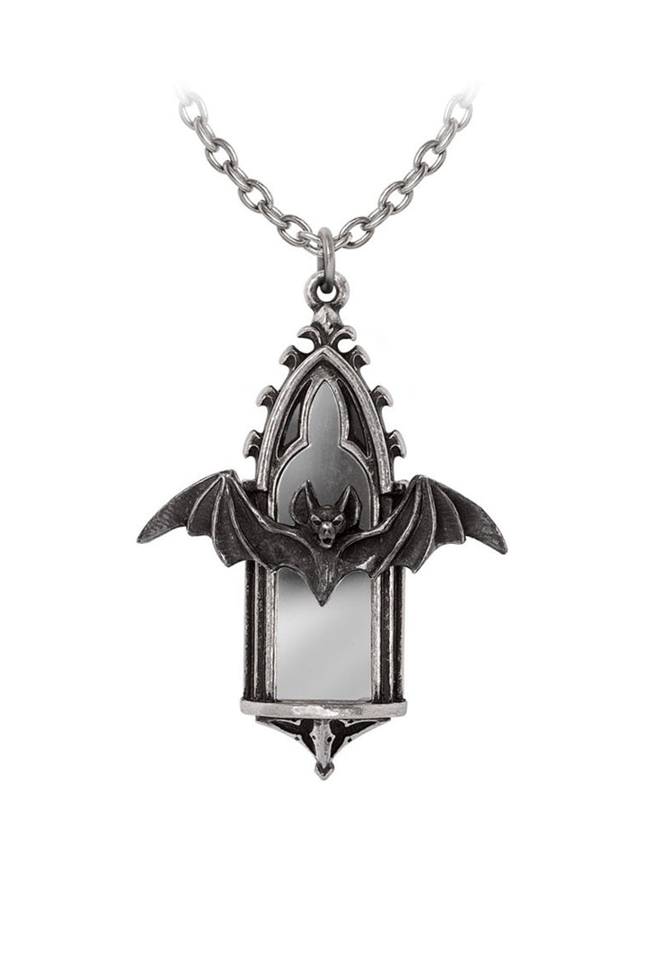 gothic bat necklace