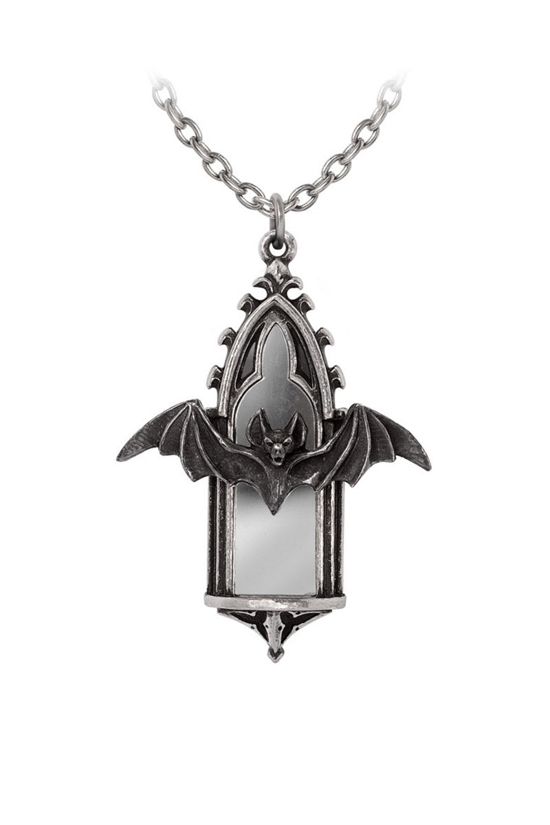 gothic bat necklace