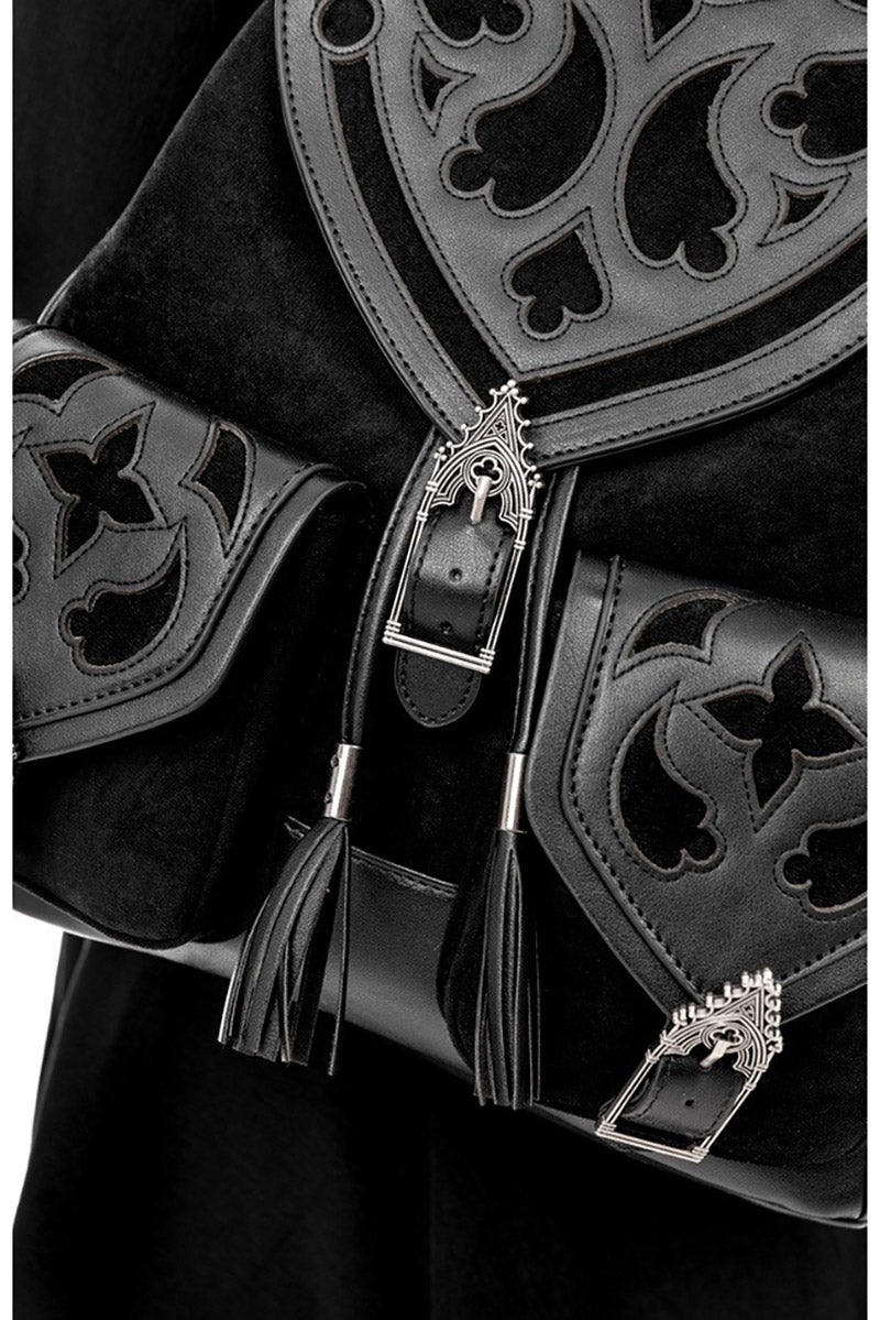 Cathedralis Buckle Backpack - bags & wallets - VampireFreaks - Restyle