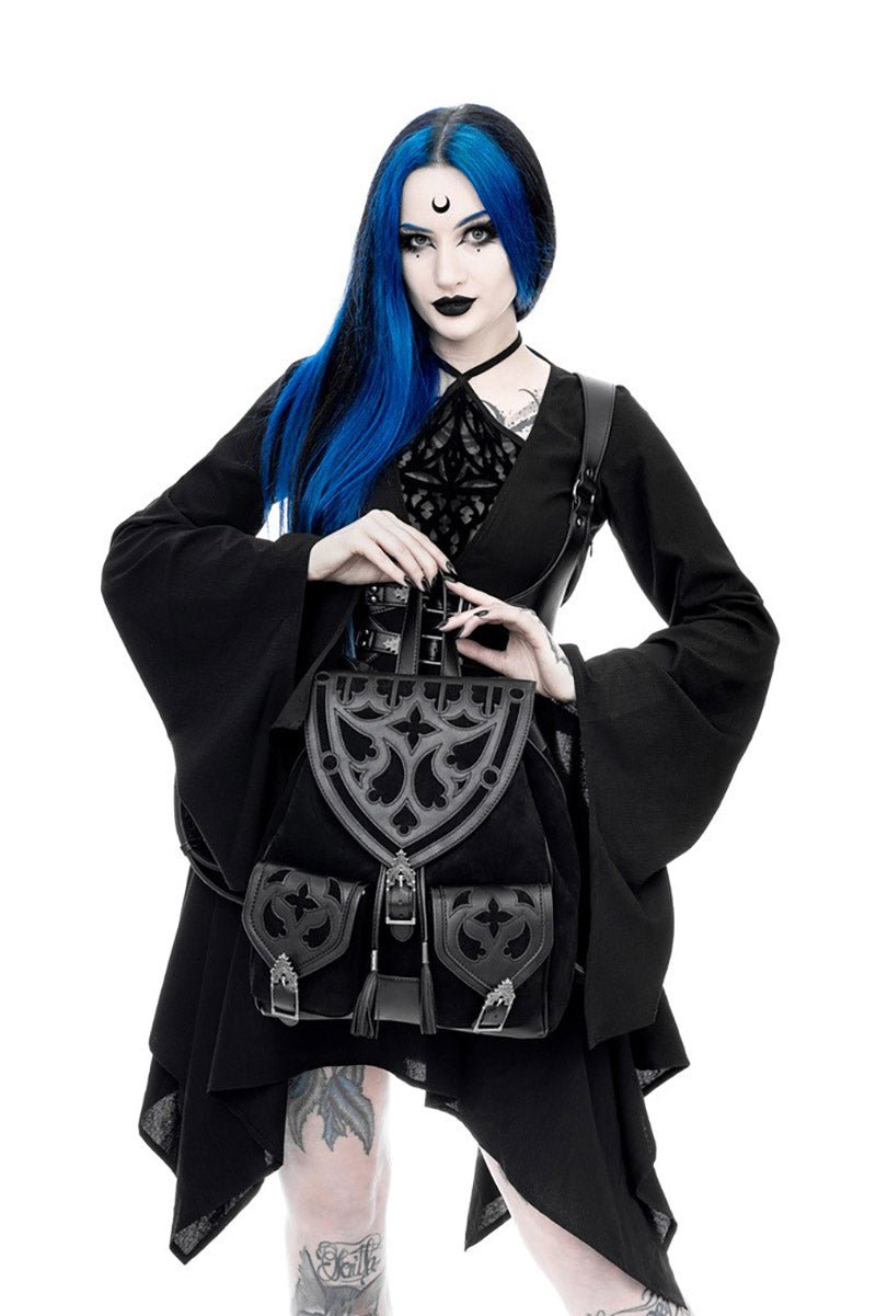 Vampire Backpack Clips Cathedralis Buckle Backpack – VampireFreaks