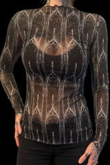 womens mesh cathedral top from Witchwood