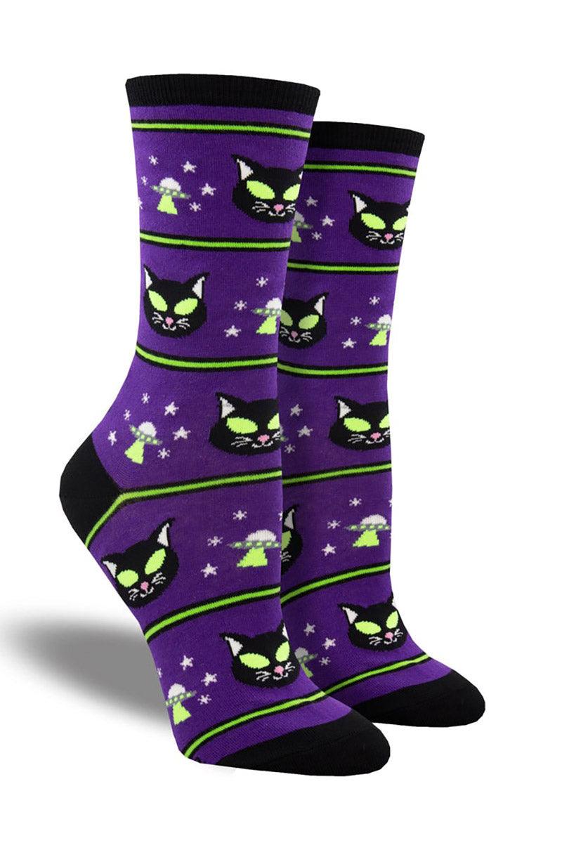 Catliens Socks [Womens] - socks & stockings - VampireFreaks - Sock Smith