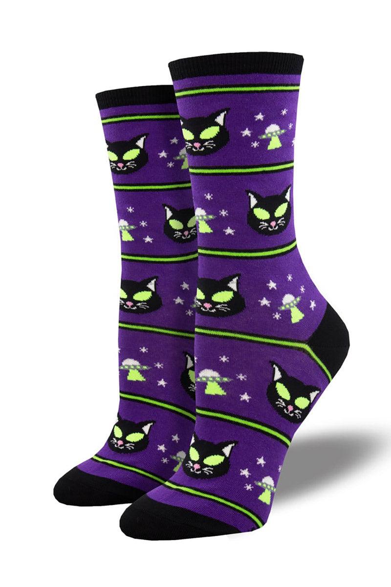 Catliens Socks [Womens] - socks & stockings - VampireFreaks - Sock Smith