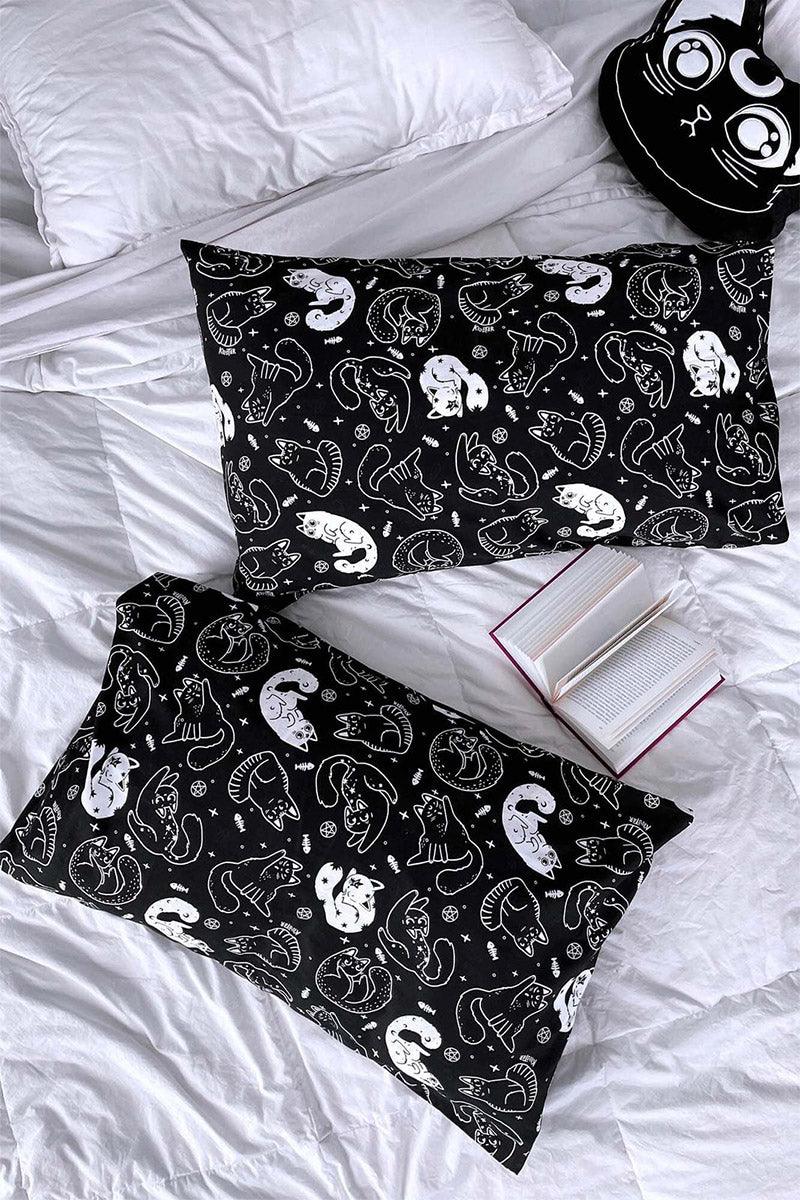 Catnap Pillowcases - housewares - VampireFreaks - Killstar