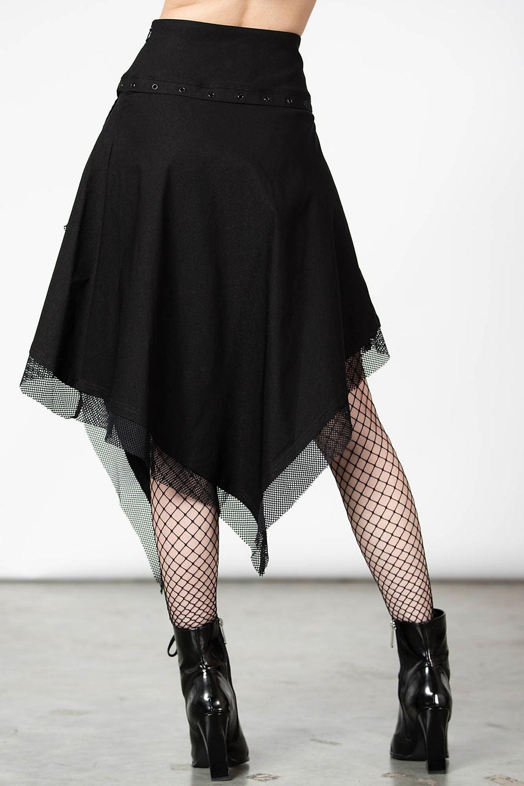 Catryna Asymmetric Skirt - skirts - VampireFreaks - Killstar