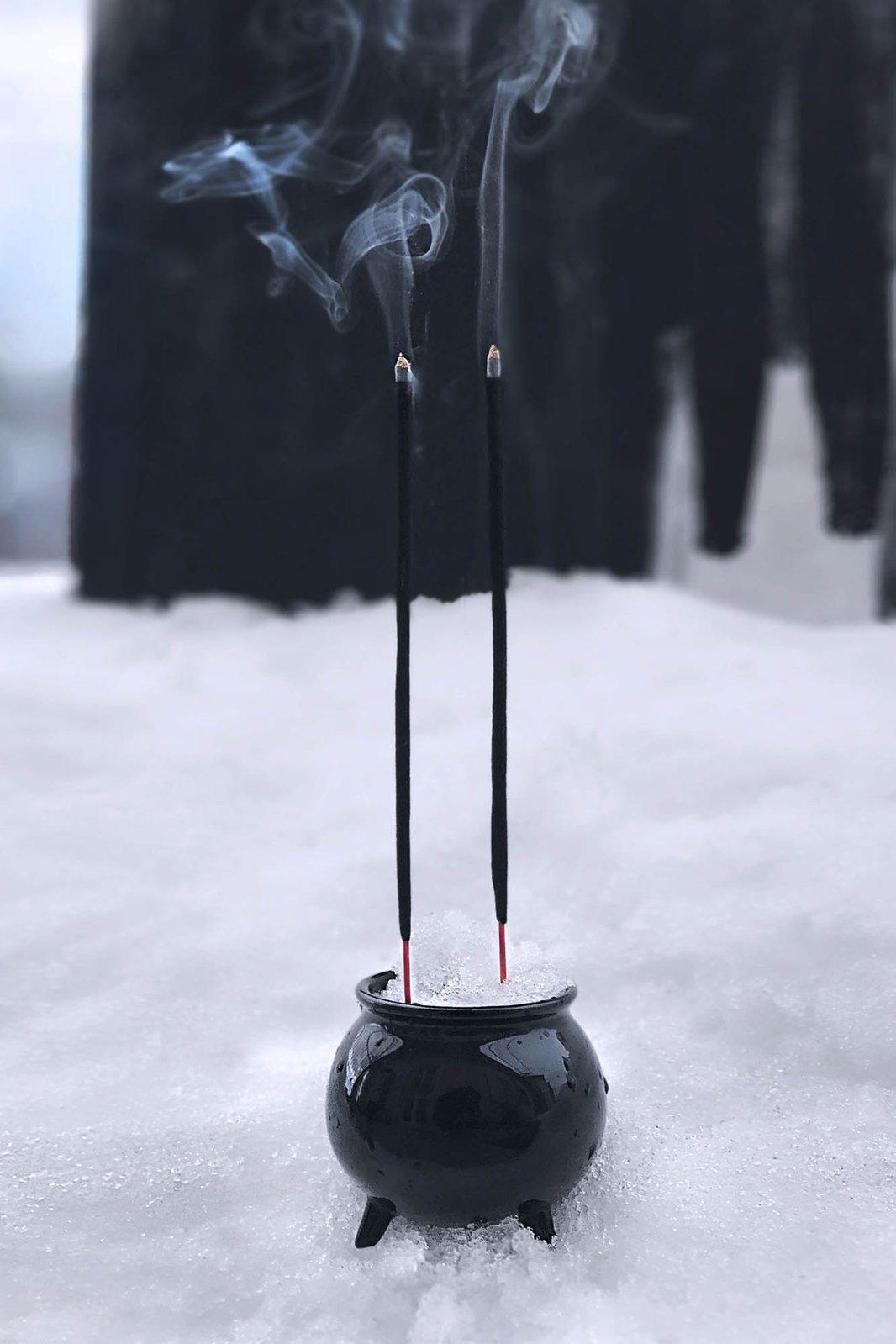 Cauldron Incense Burner - housewares - VampireFreaks - Killstar