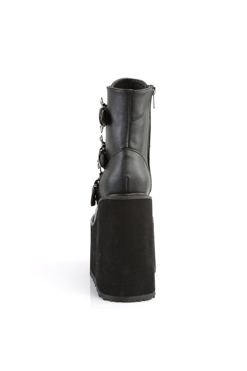 Cauldron of Bats SWING - 103 Boots [Black Vegan Leather] - womens shoes - VampireFreaks - Demonia